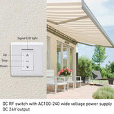 DC24V Wall Mounted Receiver AC227-13 Switch Control for Roller Blinds/Shades Motor